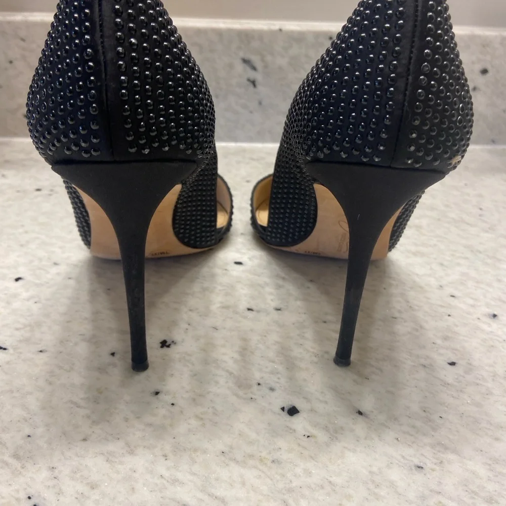 Vince Camuto “Imagine” series Elegant Black 4” Stiletto Heels - Picture 4 of 6